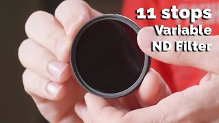 Crazy STRONG Variable ND Filter! (11 Stops) PowerXND 2000 from Aurora-Aperture