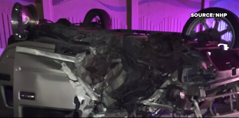 US-95 closed at Russell, NHP says wrong-way driver caused deadly crash