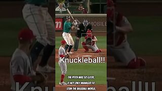 This Is The Best Knuckleball In Recorded History