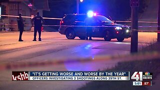 KCMO 39th Street corridor marred by weekend violence