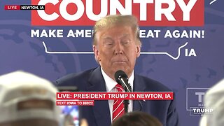 President Trump in Newton, IA Jan 7