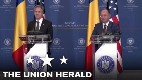 Secretary of State Blinken and Romanian FM Aurescu Hold a Joint Press Conference in Bucharest