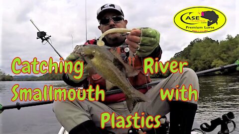 Catching River Smallmouth with Plastics