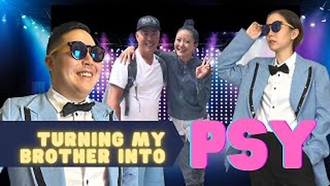 Turning my brother into PSY! (BEHIND THE SCENES) - GANGNAM STYLE - Kpop lovers unite!