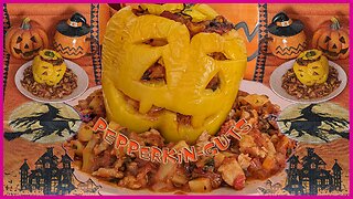 Day 5 - Meet Mr. Pepperkin Guts and learn how to make this delicious Halloween dish -4K