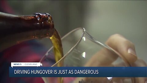 AAA warning motorists about dangers of driving hungover