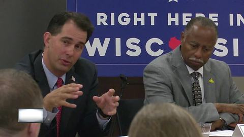 Gov. Walker says educating future workforce key in Foxconn deal