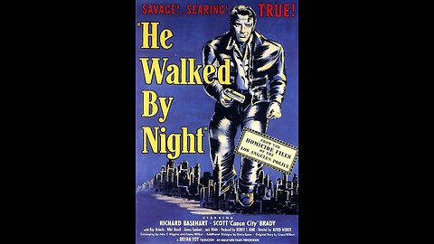 He Walked by Night (1948) | A gripping film noir directed by Alfred L. Werker