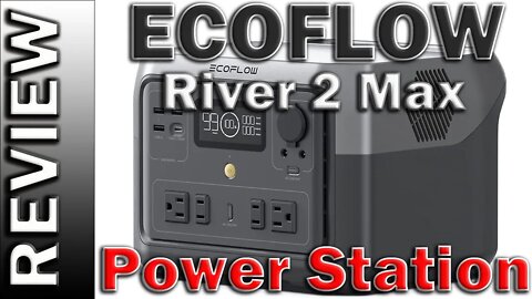 ECOFLOW RIVER 2 Max Portable Power Station 1000W Solar Generator