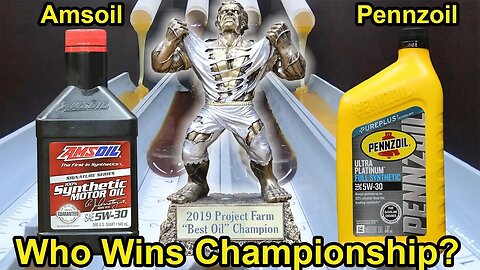 Amsoil or Pennzoil, which wins Championship? Let's find out!