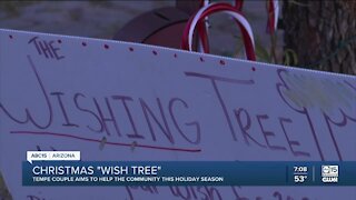 Tempe couple starts Christmas 'wish tree'