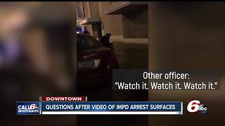 IMPD officer disciplined for threatening to 'f*** up' suspect during arrest