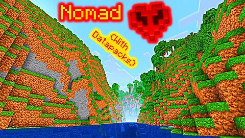 I Tried Surviving As A Nomad In Minecraft Hardcore For 4 Hours (With Datapacks)