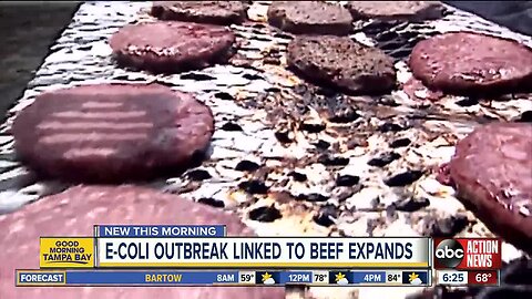 E. coli outbreak from tainted ground beef expands to Florida