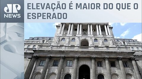 Banco Central do Reino Unido eleva taxa em 0,5%o