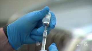 Thousands of people backlogged to receive COVID-19 vaccine in Palm Beach County