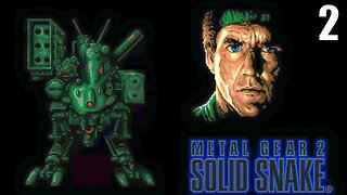 The Running MAN | Metal Gear 2: Solid Snake MSX2 Blind Playthorugh | Part 2