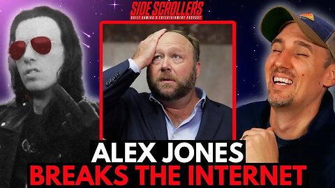 Alex Jones Back on X, Completionist Responds to Allegations | Side Scrollers