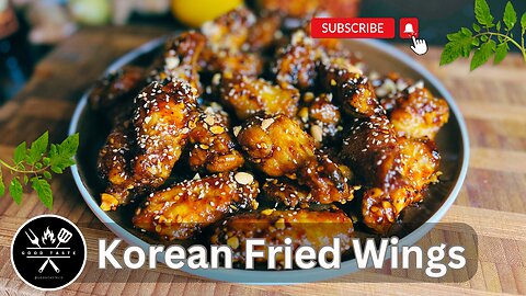 The Best Chicken Wing Recipe | Korean Fried Chicken Wings