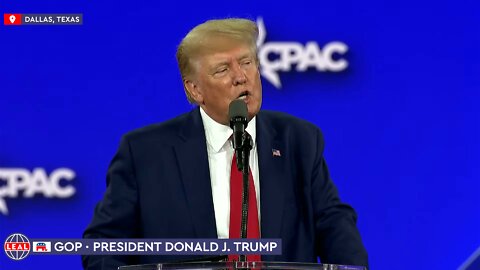 🇺🇸 Donald Trump en CPAC 2022 Texas, la Conferencia de Acción Política Conservadora (6 agosto 2022)