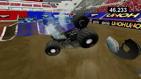 20 Truck Dark Star Salt Lake City Freestyle BeamNG Drive Monster Jam