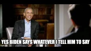 Obama Admits He Is Joe Biden’s Earpiece Who Tells Him What To Say