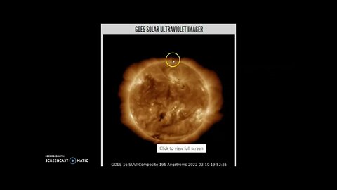 Space Weather Update March 10th 2022! CME Currently Blasting Earth?