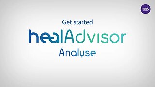 Die ersten Schritte - HealAdvisor Analyse App (1/6)