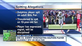 Miami Dolphins player to be disciplined in incident with Bills fans