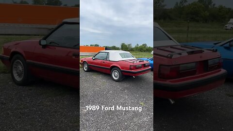 #ford #fordmustang #convertibles #mustangconvertible #oldschool #foxbodymustang #classicford #car