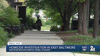 Homicide Investigation in East Baltimore