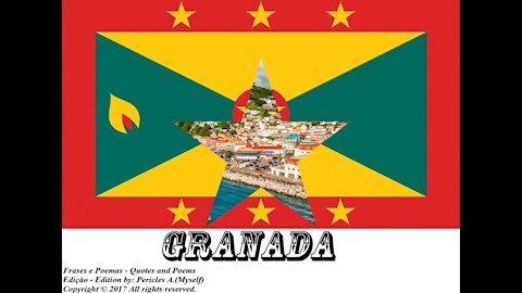 Bandeiras e fotos dos países do mundo: Granada [Frases e Poemas]