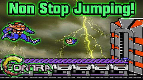 Can I beat Contra but I can't stop jumping?