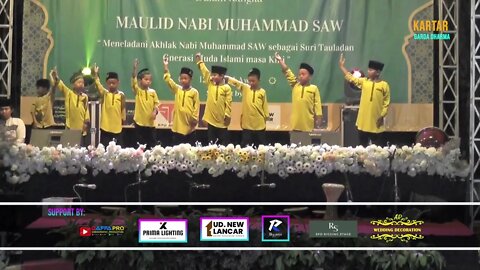 GERAK & LAGU TPQ Dalam Rangka gebyar Sholawat part 1