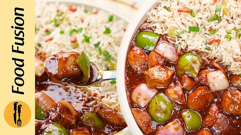 Restaurant Style spicy 🔥Schezwan Chicken with Gravy recipe by Food Fussion
