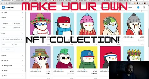 NO CODING KNOWLEDGE REQUIRED! - How to create an ENTIRE NFT Collection!