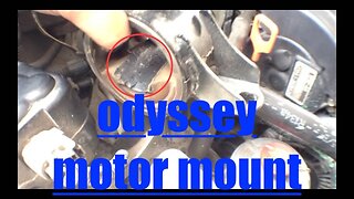 Passenger Side Motor Mount Replacement Honda Odyssey √ Fix it Angel