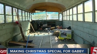 School Bus Turned Into Playground For Special Needs Student