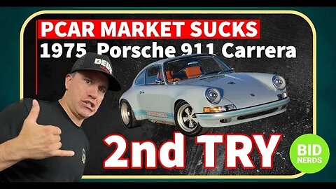 Will a Second Try to Auction this 1975 Porsche 911S 3.8 RSR on PCAR Market Get a Different Result?