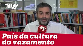 #CarlosAndreazza: O país da cultura do vazamento é um país paralisado