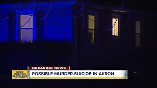 Akron police investigating possible murder-suicide