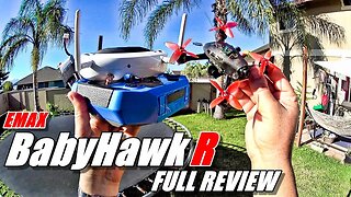 Emax BABYHAWK R Review - Micro FPV Race Drone - [Unboxing, Flight/Crash Test, Pros & Cons]