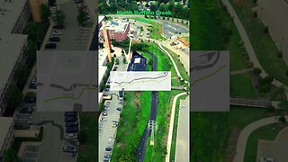 North Buffalo Creek Greenway: A Drone's-Eye View #piedmonttrails #greenway #droneflight