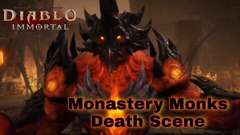 Diablo Immortal (Monastery Monks Death Scene) #Shirts