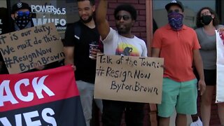 Protesters call for Buffalo mayor's resignation