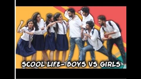 School life boys vs girls