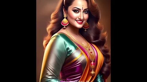 Indian Beauty Queen Ai Art #indianwomen #traditionallook #hotlook #lookbook #aigenerated