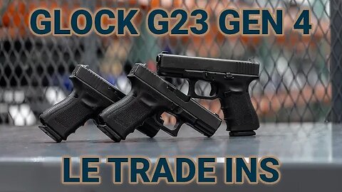 Unboxing a New Set of Glock 23 Gen 4 LE Trade-In