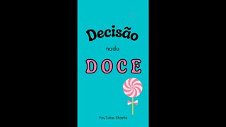 DECISÃO NADA DOCE- #shorts #humor #tiktok #noticias #trend #brasil #sugardaddy