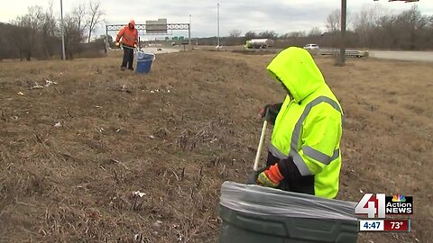 Clearing trash from area roadways not lost cause for KDOT